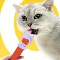 thumbnail image 3 of Licking Spoon for Cats 1pc/3pcs Cat Feeder Spoon Set Sliding Pet Treat Spoon for Licky Treats Wet Food Dispenser Cat Feeding Tool Food Grade for Cats, 3 of 8