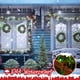 thumbnail image 2 of Luces navideñas Minetom rojas y verdes, 200 LED, 20 m, para exteriores, 2 of 4
