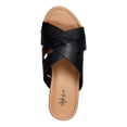 thumbnail image 3 of STYLE & COMPANY Womens Black 1-1/2" Platform Comfort Woven Violettee Round Toe Wedge Slip On Heeled Sandal 8.5 M, 3 of 4