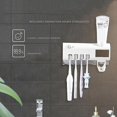 thumbnail image 5 of 1 cepillo de dientes Uv desinfectante Ce cepillo de dientes H dispensador de Tootaste estante de baño #q, 5 of 5