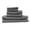 Slate-Bath Towel Set, variant on White Bath Sheet (40" x 80") Waffle Quick Dry Cotton Towel