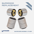 thumbnail image 4 of AUTOACER Complete Suspension Kit 24 pcs - Front & Rear, Upper, Lower Control Arm Bushings, Knuckle Bushes & Ball Joints for LR3 2004 - 2009 (except Sport Utility) & LR4 2009 - 2018(All Models), 4 of 13