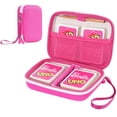 thumbnail image 1 of Funda de transporte para juegos de cartas ProCase con capacidad para más de 300 tarjetas, color rosa, 1 of 7