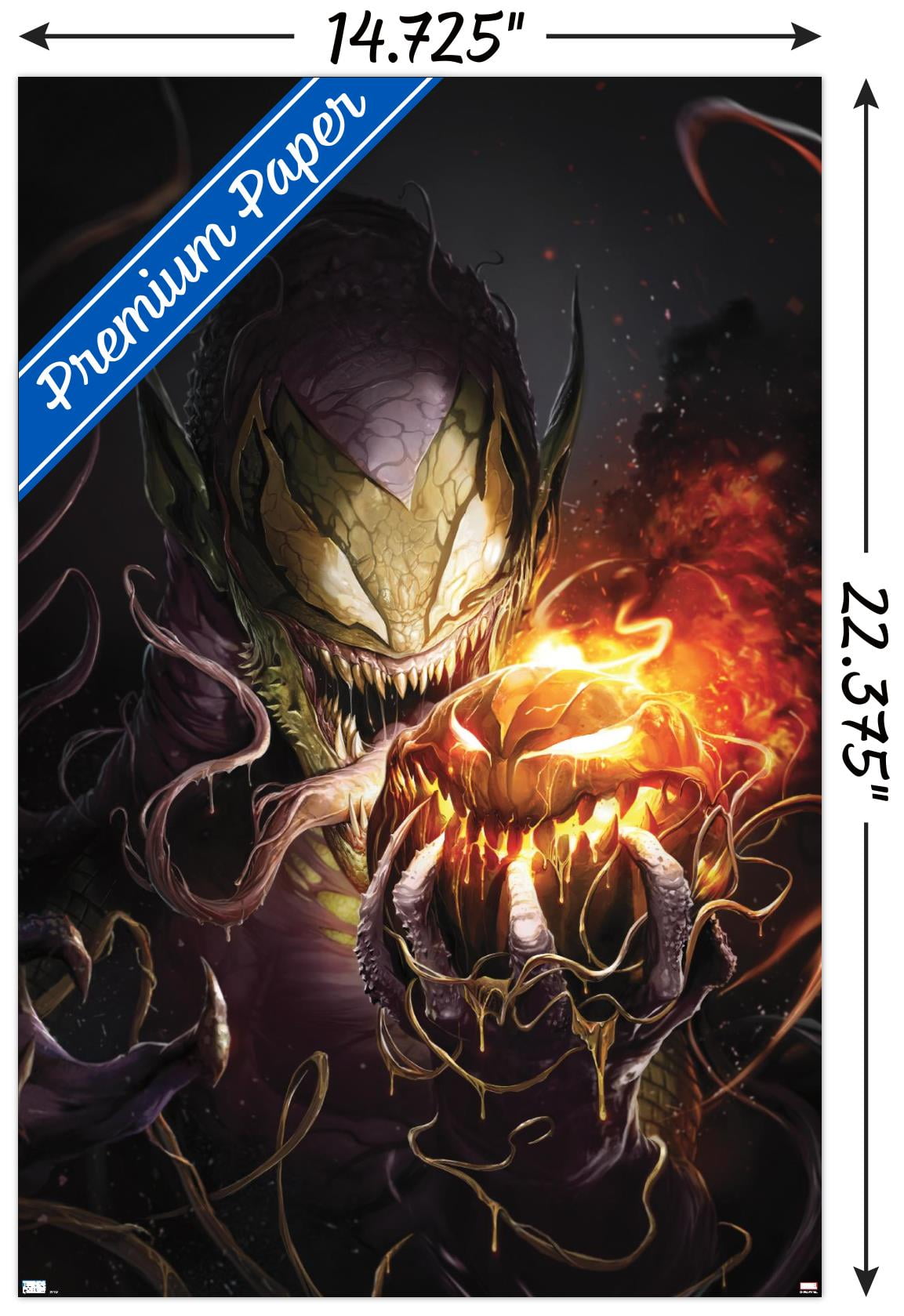 Marvel Comics - Green Goblin Venom - The Amazing Spider-Man #32 Wall Poster, 14.725" x 22.375"