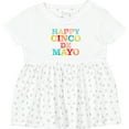 thumbnail image 3 of Inktastic Happy Cinco De Mayo Girls Baby Dress, 3 of 5