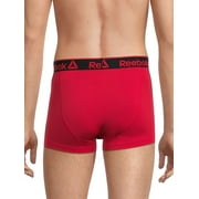 Reebok Men’s Underwear Pro Series Performance Trunk Boxer Briefs, 3-Inch, 3-Pack