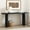 Black, variant on Harper & Bright Designs Minimalist Wood Console Table with Geometric Legs for Living Room , Study and Dining Room , Natural