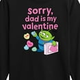 thumbnail image 3 of Toy Story - Sorry Dad My Valentine - Toddler And Youth Long Sleeve Graphic T-Shirt, 3 of 5