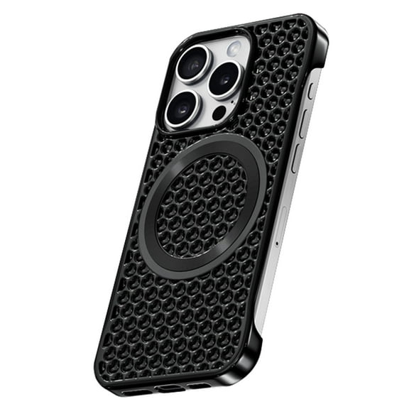 Case For IPhone 16 Pro Max/16 Pro/16/16 Plus, Wireless Charging Frameless Cover Heat Dissipation Electroplating PC Shell Anti-oil Stains Resisting Scratches Case