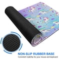 thumbnail image 6 of Long Mouse Pads for Desk,Gradient Unicorn Pattern Desk Mats on Top Of Desks, Desk Mouse Pad Extra Large with 3mm Non-Slip Base and Stitched Edge for Gaming,Office,Work,Home 31.5"x11.8", 6 of 6
