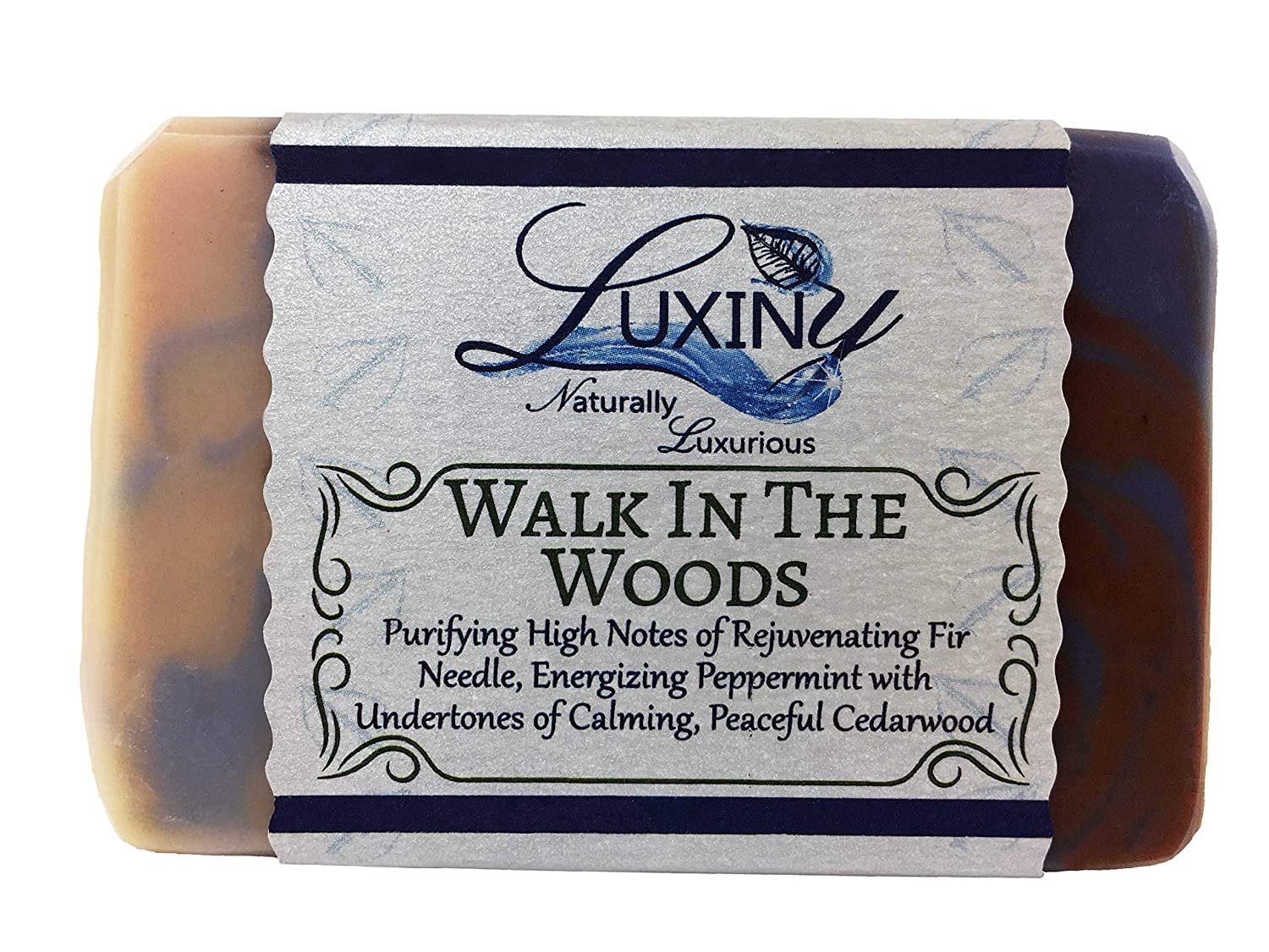 Men’s Soap Bar, Luxiny Natural Bar Soap Walk in the Woods with