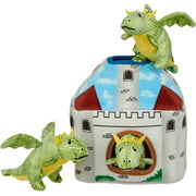 Frisco Mythical Mates Hide and Seek Plush Castle Puzzle Dog Toy