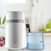 VEVORbrand Pure Water Distiller 750W, Purifier Filter Fully Upgraded with Handle 1.1 Gal /4L, BPA Free Container, Perfect for Home Use, White