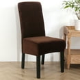 thumbnail image 4 of Skksst Waterproof Velvet Dining Chair Slipcover Extra Large Home Banquet Party Seat Protector Cover, Set of 8, 4 of 7