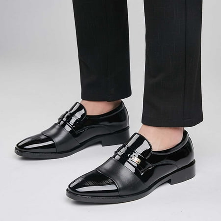 

Kayannuo Mens Dress Shoe Back to School Prom Mens Shoes Clearance Men Business Shoes Casual Men Shoes Leather Shoes Fashion Wedding Shoes