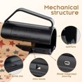 thumbnail image 3 of Wrapping Paper Roll Cutter 1pc Gift Wrap Cutter Wrapping Paper Cutter Tool with Handle Push Cut Easy Sliding Birthday Gift Wrap Paper Roll Dispenser and Cutter Holder, 3 of 7