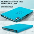 thumbnail image 5 of Fancing for ZOFYWNAS 10 inch Tablet Case,PU Leather Folio Stand Case Cover with Hand Strap for ZOFYWNAS A10-A/Eksvefot Android 14/FancyDay A10/Eksvefot A10/Freeski Octa Core 10 inch Tablet(2XBlue), 5 of 6