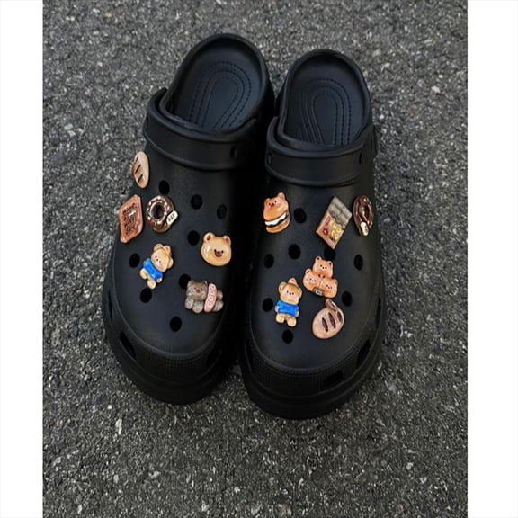 Cartoon Flower Garden Shoe Buckles 12 Piece Set