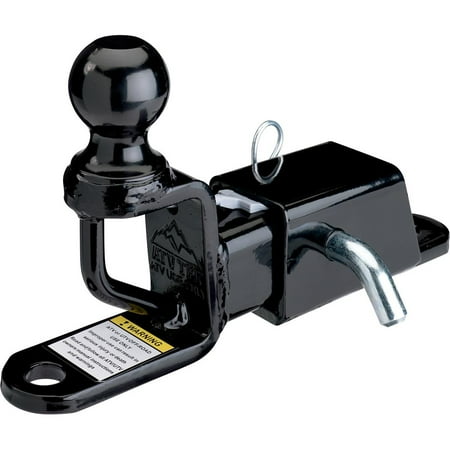 Deluxe Utility Ball - Moose Utility 4504-0059 2in. Hitch with Ball Mount