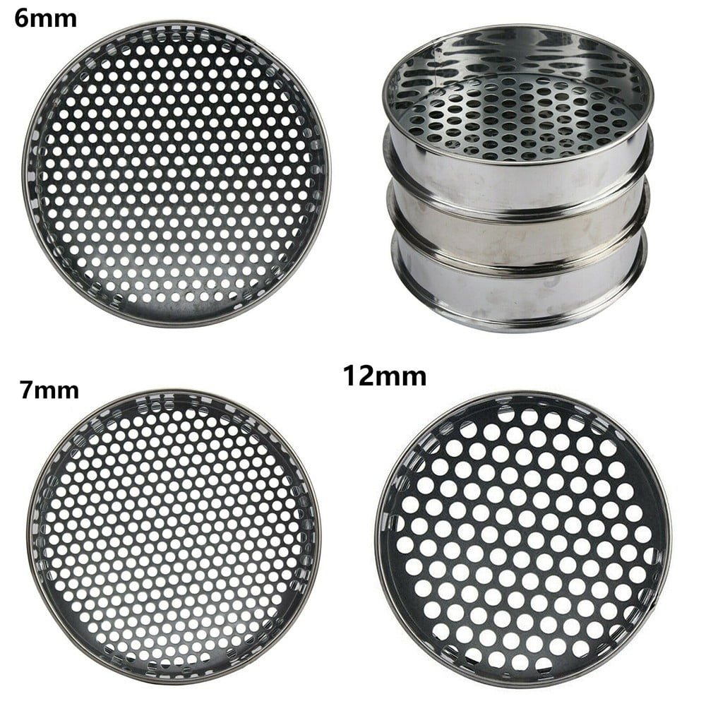 Frcolor Sieve Garden Soil Mesh Pan Sifting Riddle Sifter Sand Filter