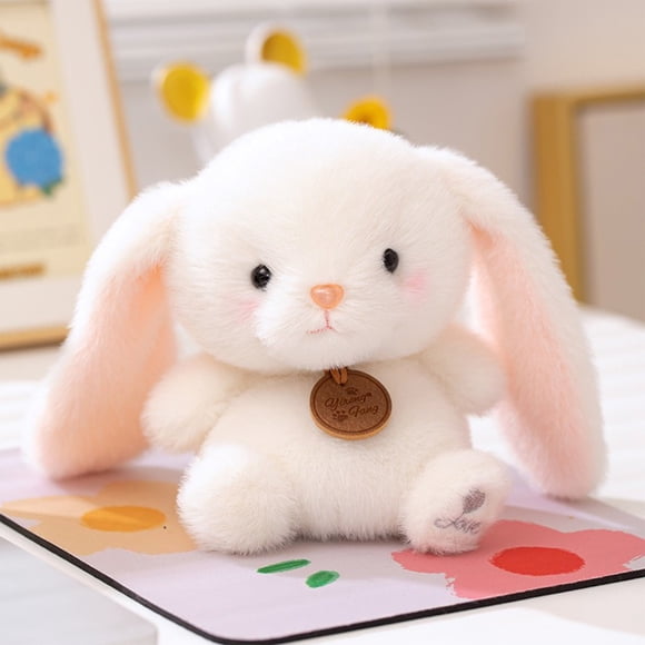Agiferg Stuffed Animal Plush Toys,Soft Cuddly Plushies Animals,Decorative Stress Relief Stuffed Animal, Xiangdundun Doll Table Doll Rabbits Toy