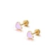 thumbnail image 1 of Sonducket 2 uds. de tornillo para mujer, pendientes de acero a la moda con temperamento de corazón exquisito Multicolor, regalo de joyería de Ropa, zapatos y accesorios Miscelánea Púrpura Sonducket AP017353-01, 1 of 1