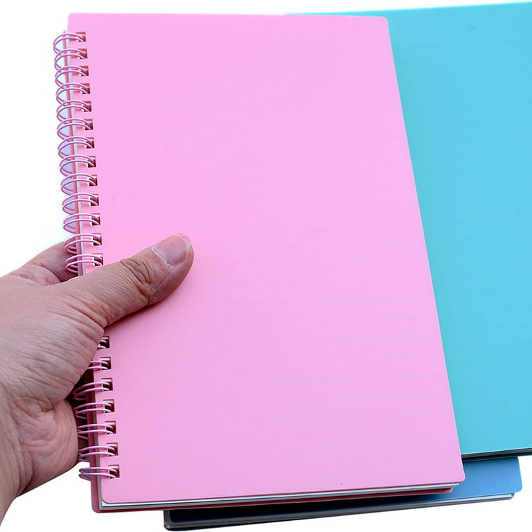 Notebook - 3 Pack A5 Ruled Journal Notebook, 8.3”x 6'', 3 x 160 Pa
