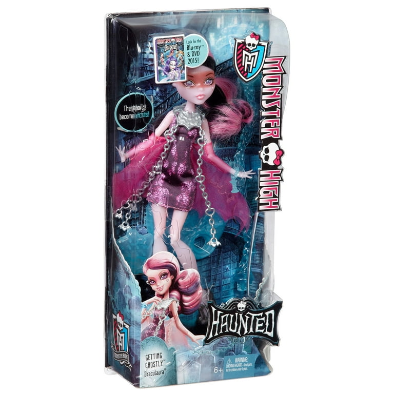 Monster High Mh Haunted Get Ghstly Doll-draculaura 