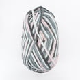 thumbnail image 2 of MAINSTAYS Baby Chenille, 201 m (220 yd), 300 g (10.5 oz), 100 % polyester, Baby, rose, gris, 300 g (10.6 oz), 2 of 4