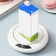 thumbnail image 5 of Mug Warmer for Desk | Coffee Cup Warmer 3 Temperature Settings 8H Auto Shut Off LCD Display | USB Powered | Fits Most Mugs | Home Office Use | 12x12cm | White Pink Green | 1pc, 5 of 6