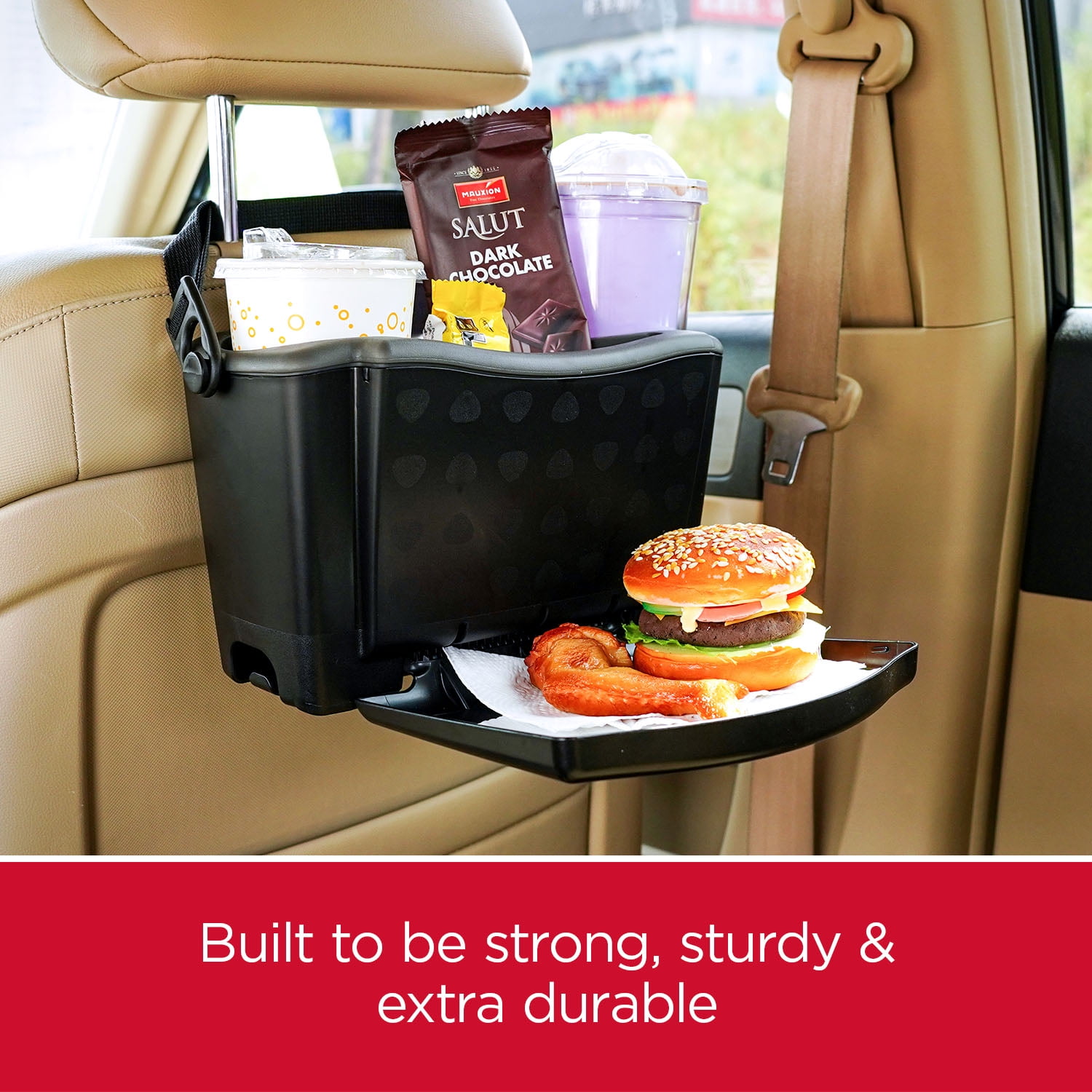 Rubbermaid back seat tray outlet