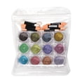 thumbnail image 1 of Esmalte De Uñas En Polvo Cromado, 12 Colores, Polvo De Uñas Con Espejo Metálico Láser Multicolor Para Salón Para Manicurista, 1 of 8