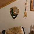 thumbnail image 2 of National Park Service Arrow Head 16 X 12 Inch Vintage Park Sign Courtyard Garden, 2 of 5