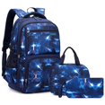 thumbnail image 1 of Mochilas escolares para estudiantes de primaria y secundaria, niños de 4 a 10 grados, mochila de tres piezas Kaili Sencillez, 1 of 1