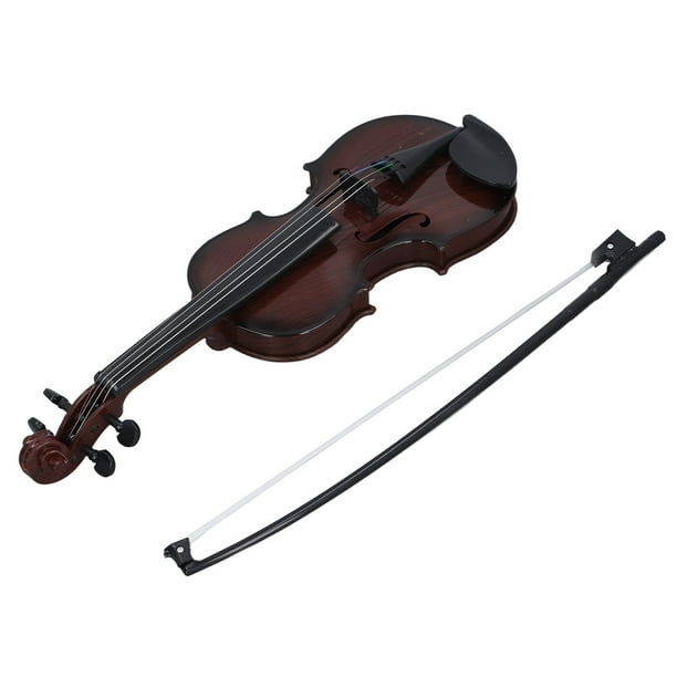 Instrumento De Juguete De Violín Para Niños, Simulación De Aspecto Realista, Violín En Miniatura, Portátil, Multifuncional, Realista Para Aprender Música Para Principiantes