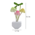 thumbnail image 2 of LED Night Light,Smart Sensor Plug-in Night Light,Color Changing Mushroom Flower Wall Lamp for Kids,Cute NightLight for Bedroom,Bathroom,Stairs,Kitchen,Home Decor Light, 2 of 8
