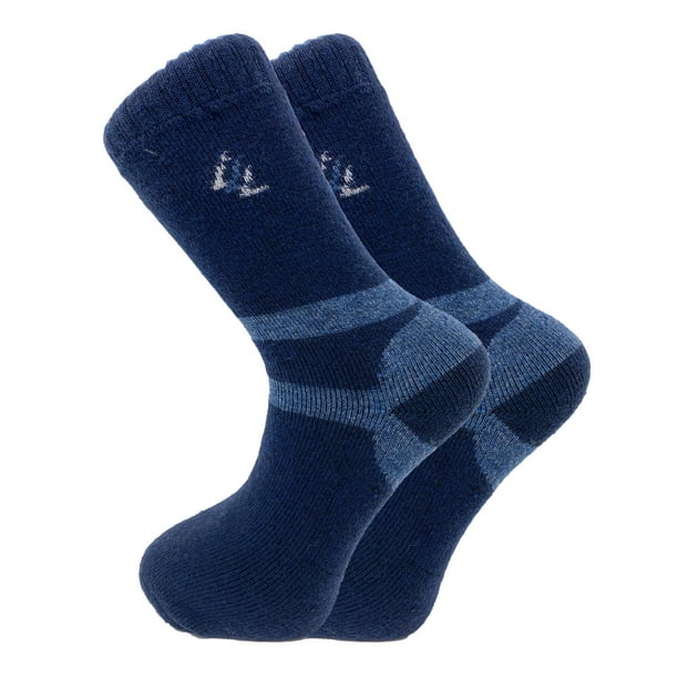 AWS/American Made Thermal Socks for Men Winter Wool Crew Socks 1 PAIR