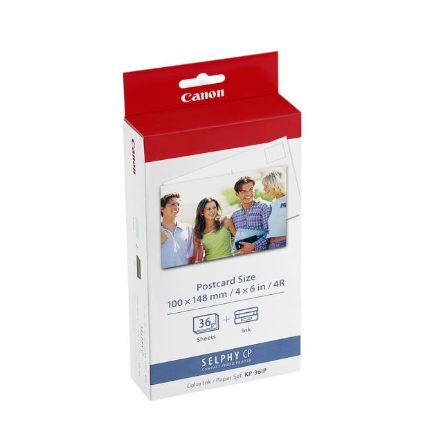 Paquete de papel Canon KP-36IP para impresora Canon (36 hojas)