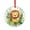 Pattern-3, variant on Crystal Glass Ornament Chimpanzee in Bathtub Christmas Decorative Hanging Ornaments Funny Chimpanzee Monkey Appreciation Gifts Ornaments for Xmas Tree