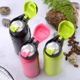 thumbnail image 3 of Bouteille d'Eau de Vélo 500ML Murale Simple Thermo Mug Isolée avec Paille Bouteille d'Eau en Acier Inoxydable Double, 3 of 5