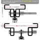 thumbnail image 5 of Abrazadera de Viga Resistente SELEWARE para Saco de Boxeo con Giro 360°, 5 of 6