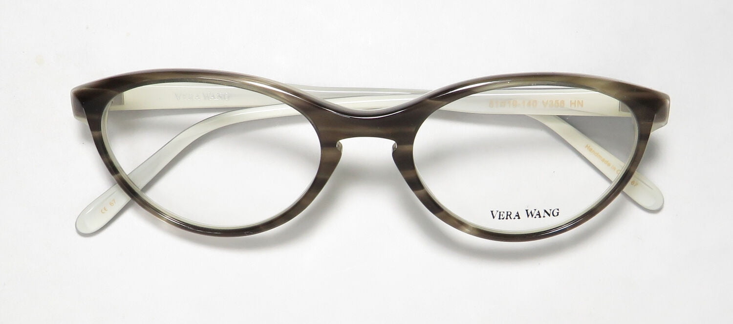NEW VERA WANG V356 WOMENS/LADIES CAT EYE FULL-RIM HORN FRAME