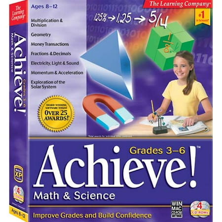 Achieve Math & Science Grade 3rd-6th