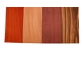 thumbnail image 3 of Imported Exotic Hardwood Variety Pack - Zebrawood, Purpleheart, Padauk, Okoume - 3/4" x 6" (4 Pcs), 3 of 3