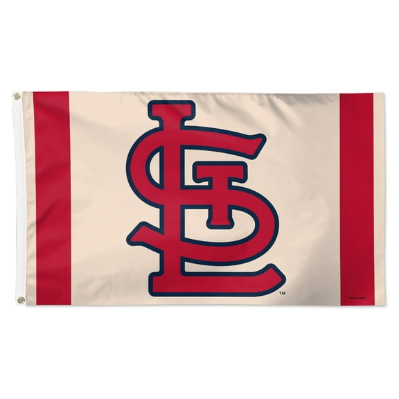 WinCraft St. Louis Cardinals 3' x 5' Vertical Stripe Deluxe Single-Sided Flag
