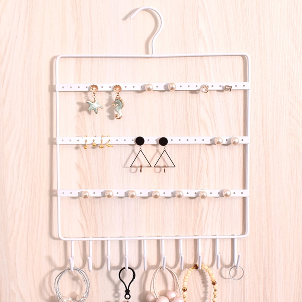 Coward Wall Mount Earring Holder Organizer,Ring Jewelry Tray for Drawer  Stud Earring Storage Box(light yellow linen) : Amazon.in: Jewellery