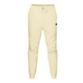 thumbnail image 5 of Kalauyu Men's Tapered Sweatpants Casual Pants Elastic Waist Athletic Jogger Sweat for All Seasons, 5 of 7