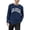 Navy, variant on Shirts for Men Graphic Tees Fall Winter 3D Digital Funny Letter Printed Long Sleeve Casual Fashion Tops Mens Tees Black L