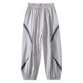 thumbnail image 4 of Bigetiay Lightweight Boys And Girls Pants for Summer Casual Thin Sport Trousers for Kids Ages 3 14, Size 5-6 Years, 4 of 6