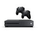 thumbnail image 1 of Microsoft Xbox One S Game Console Storm Gray Disc Edition 500GB with Two Retrofam Controllers (Refurbished), 1 of 1